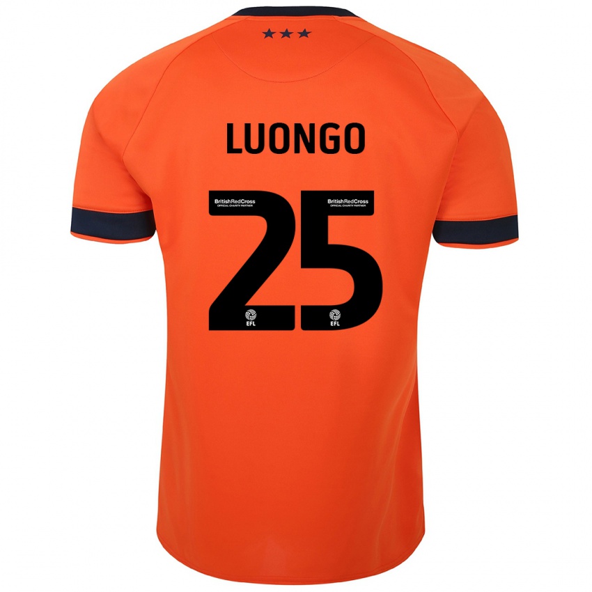 Børn Massimo Luongo #25 Appelsin Udebane Spillertrøjer 2023/24 Trøje T-Shirt