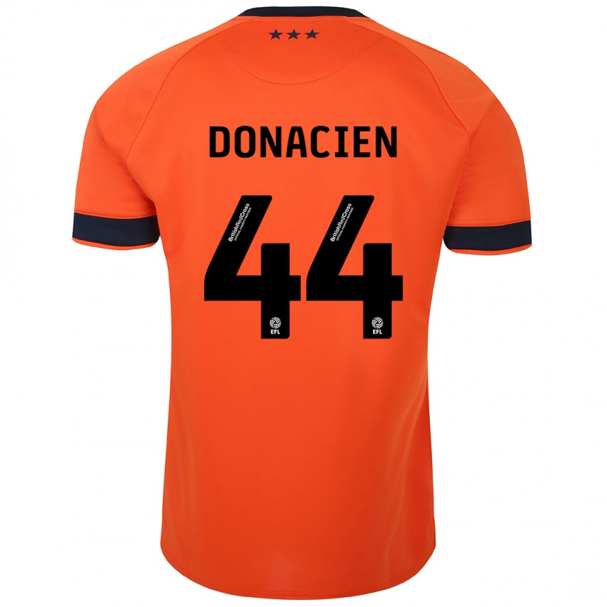 Børn Janoi Donacien #44 Appelsin Udebane Spillertrøjer 2023/24 Trøje T-Shirt