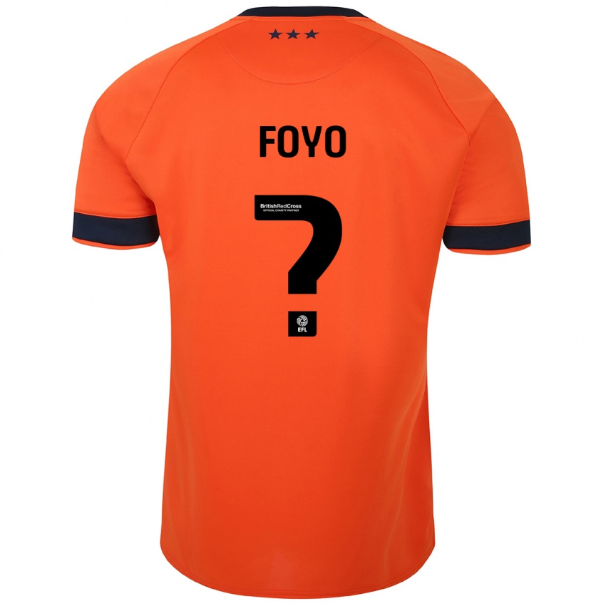 Børn Osman Foyo #0 Appelsin Udebane Spillertrøjer 2023/24 Trøje T-Shirt