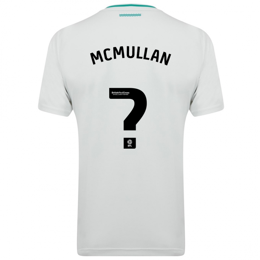 Børn Korban Mcmullan #0 Hvid Udebane Spillertrøjer 2023/24 Trøje T-Shirt
