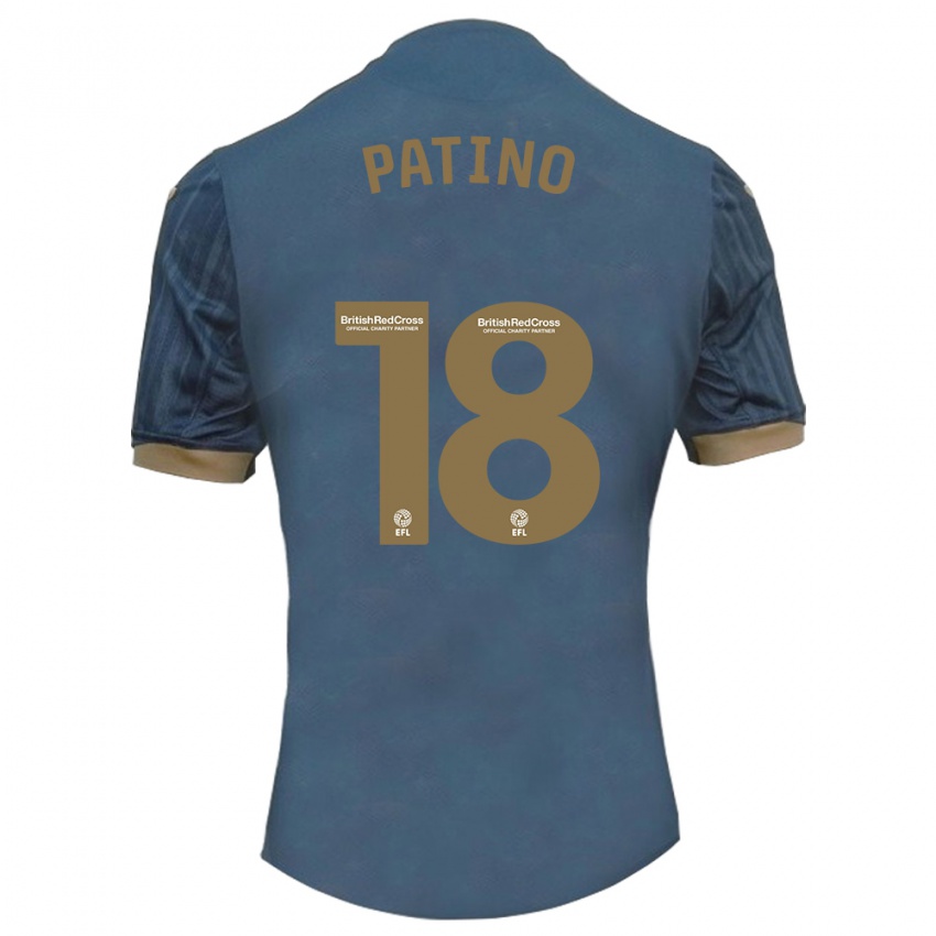 Børn Charlie Patino #18 Mørk Blågrøn Udebane Spillertrøjer 2023/24 Trøje T-Shirt