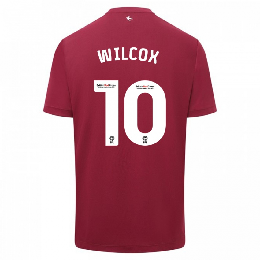 Børn Danielle Wilcox #10 Rød Udebane Spillertrøjer 2023/24 Trøje T-Shirt