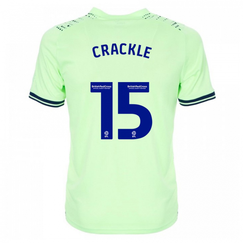 Børn Hayley Crackle #15 Flåde Udebane Spillertrøjer 2023/24 Trøje T-Shirt