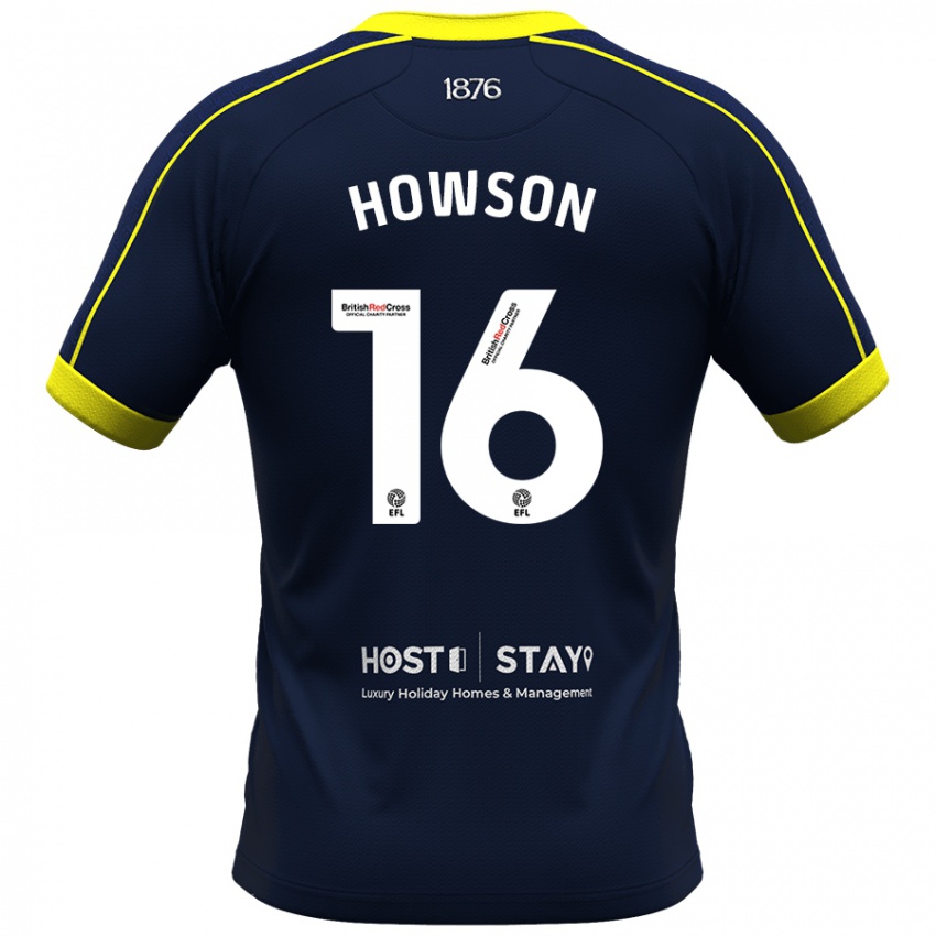 Børn Jonathan Howson #16 Flåde Udebane Spillertrøjer 2023/24 Trøje T-Shirt