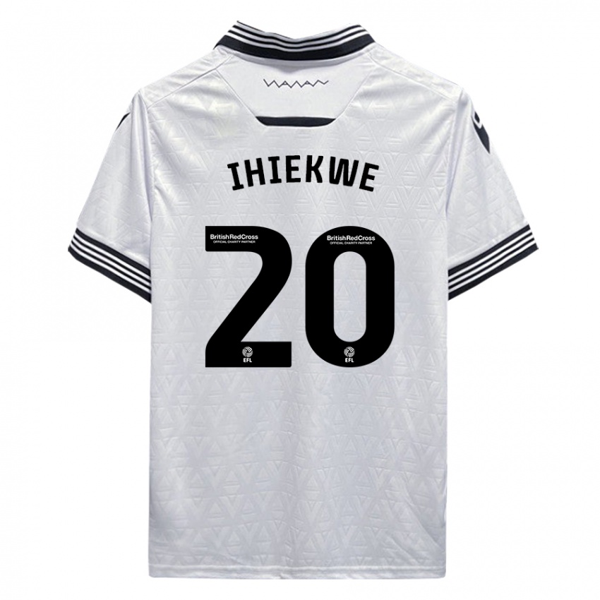 Børn Michael Ihiekwe #20 Hvid Udebane Spillertrøjer 2023/24 Trøje T-Shirt