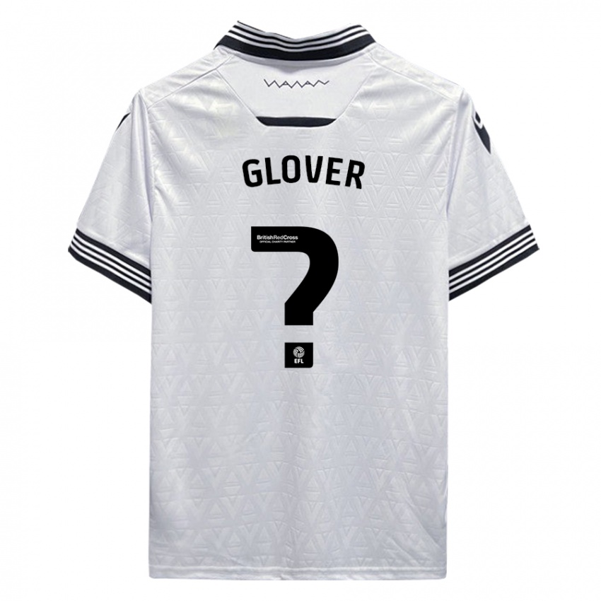 Børn Jay Glover #0 Hvid Udebane Spillertrøjer 2023/24 Trøje T-Shirt