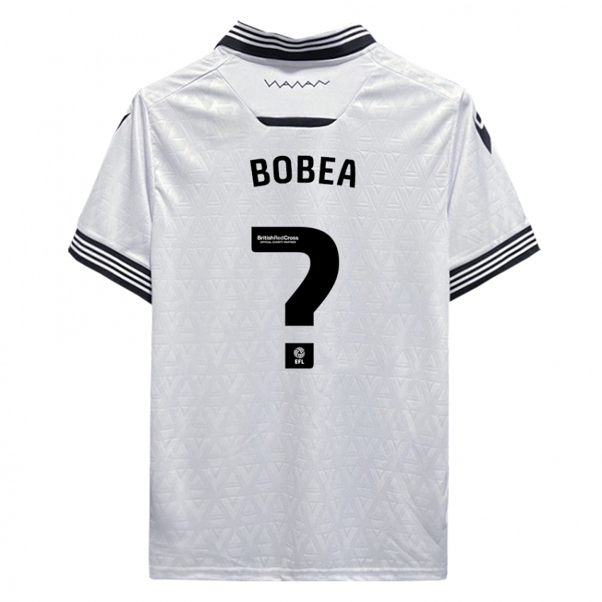 Børn Mario Bobea #0 Hvid Udebane Spillertrøjer 2023/24 Trøje T-Shirt