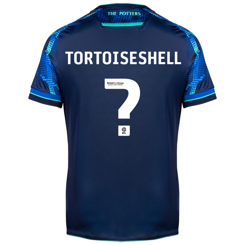 Børn Jenson Tortoiseshell #0 Flåde Udebane Spillertrøjer 2023/24 Trøje T-Shirt