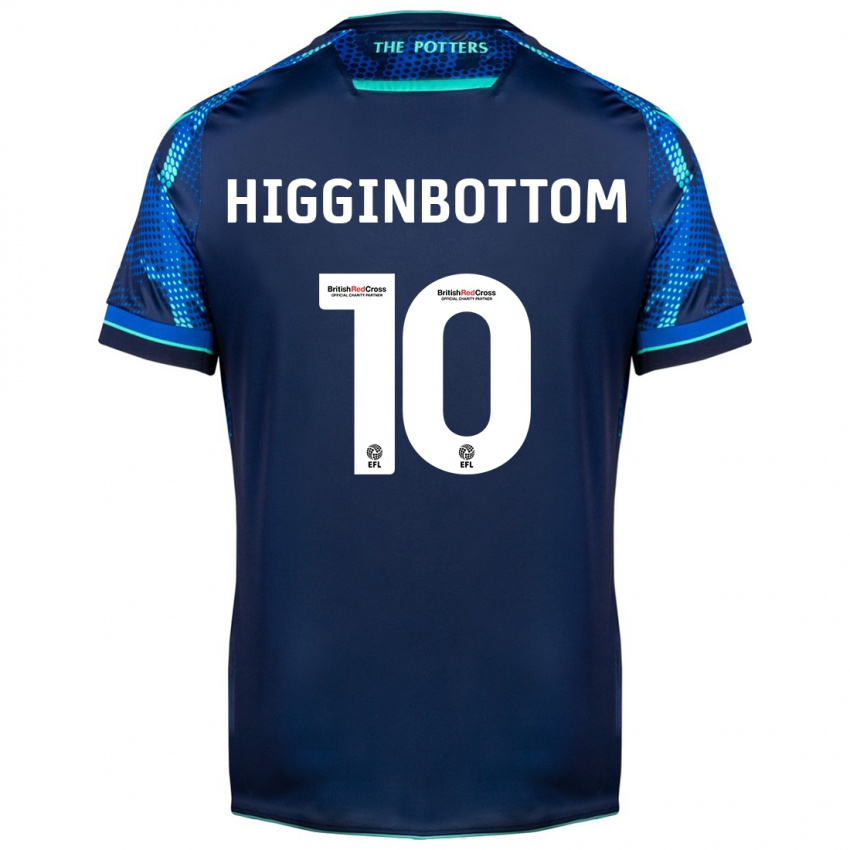 Børn Alice Higginbottom #10 Flåde Udebane Spillertrøjer 2023/24 Trøje T-Shirt