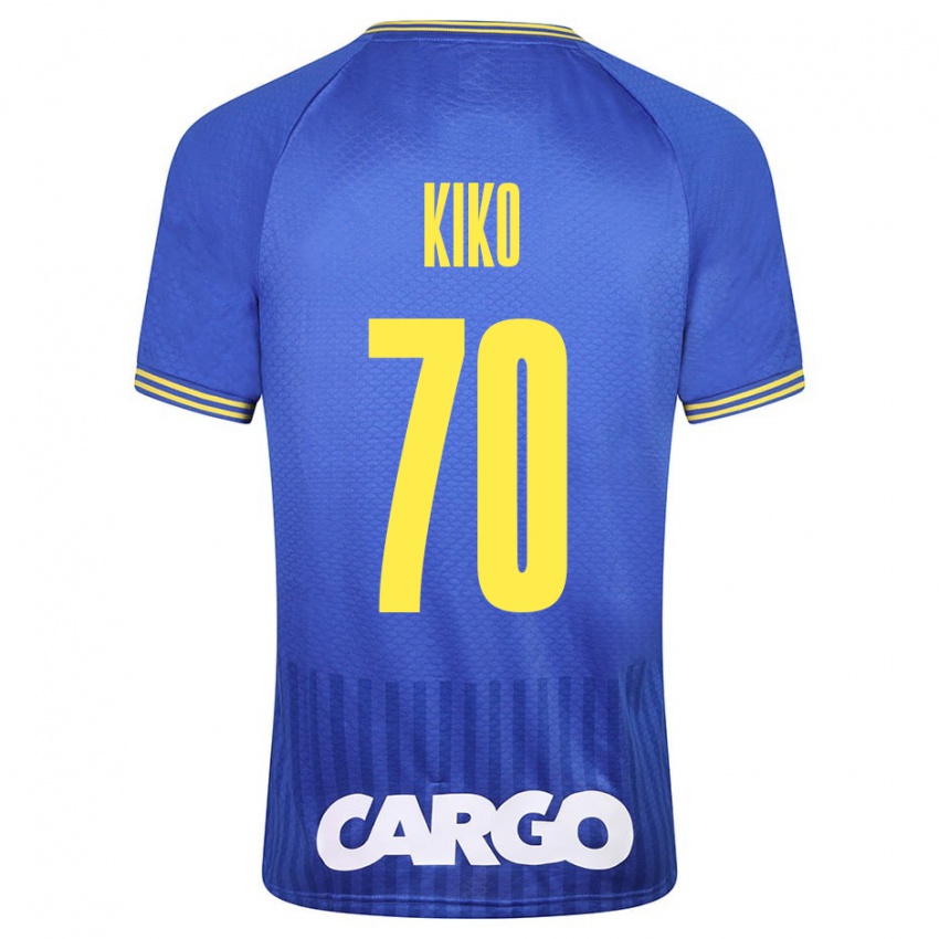 Børn Kiko Bondoso #70 Blå Udebane Spillertrøjer 2023/24 Trøje T-Shirt