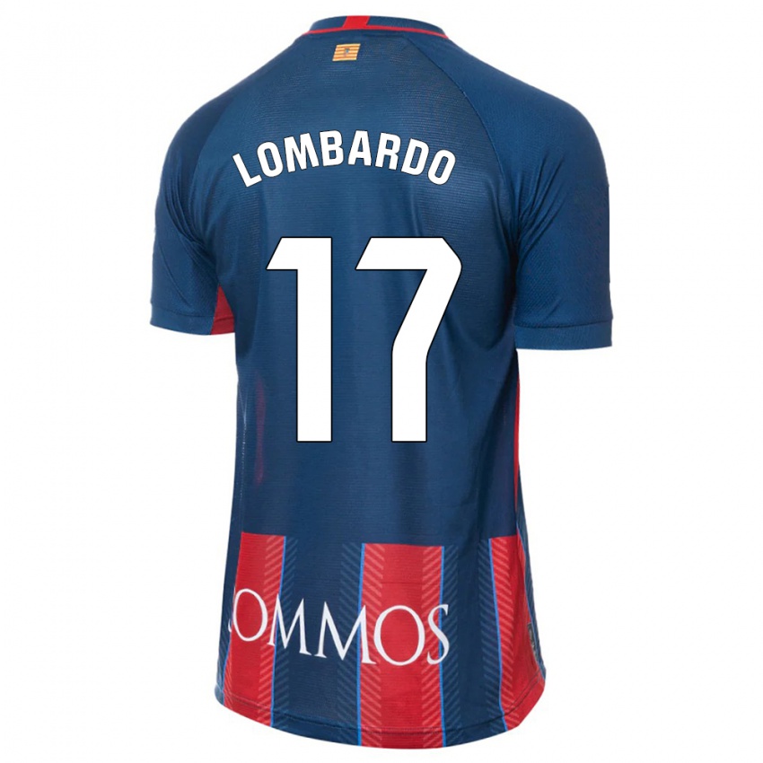 Mænd Enzo Lombardo #17 Flåde Hjemmebane Spillertrøjer 2023/24 Trøje T-Shirt