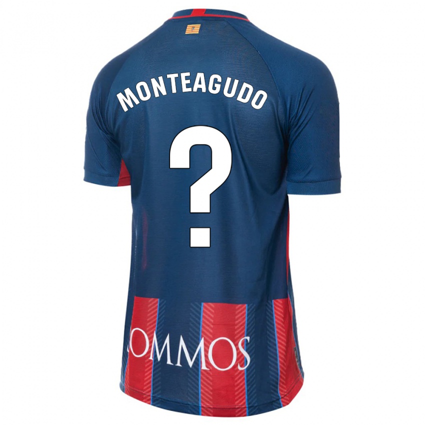 Mænd Miguel Monteagudo #0 Flåde Hjemmebane Spillertrøjer 2023/24 Trøje T-Shirt