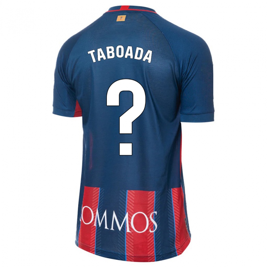 Mænd Héctor Taboada #0 Flåde Hjemmebane Spillertrøjer 2023/24 Trøje T-Shirt