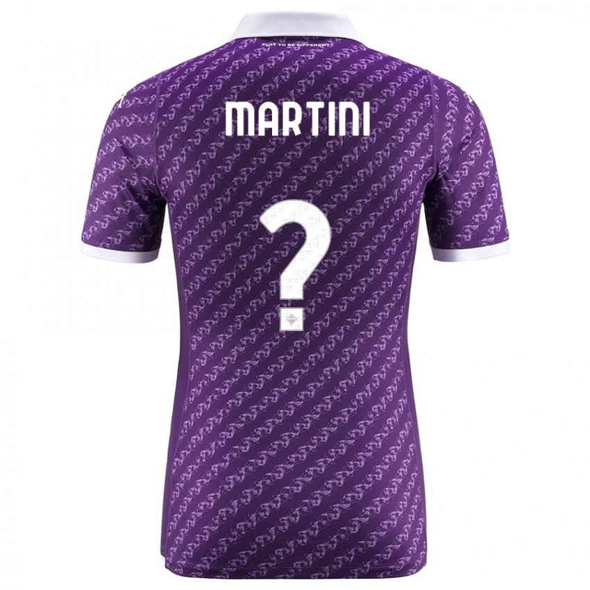 Mænd Niko Martini #0 Viol Hjemmebane Spillertrøjer 2023/24 Trøje T-Shirt