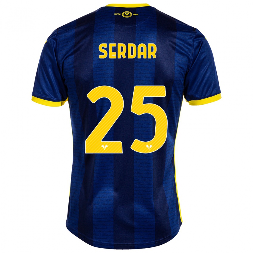 Mænd Suat Serdar #25 Flåde Hjemmebane Spillertrøjer 2023/24 Trøje T-Shirt