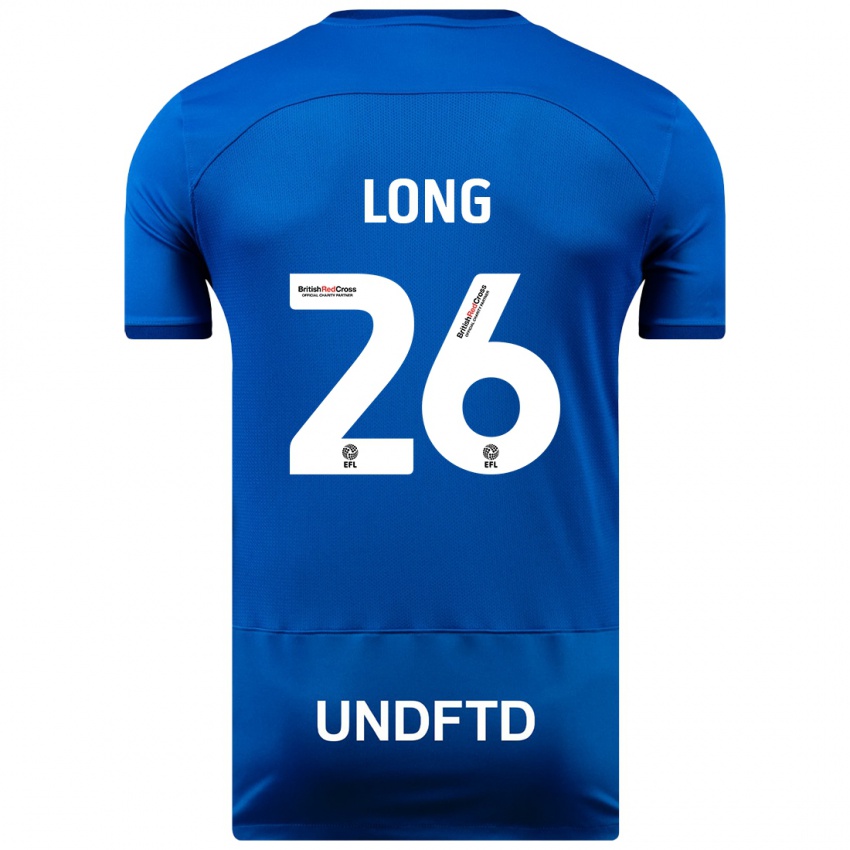 Mænd Kevin Long #26 Blå Hjemmebane Spillertrøjer 2023/24 Trøje T-Shirt