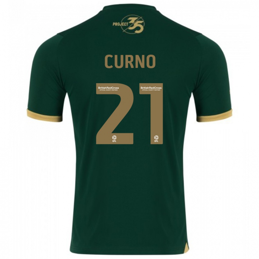 Mænd Maddi Curno #21 Grøn Hjemmebane Spillertrøjer 2023/24 Trøje T-Shirt