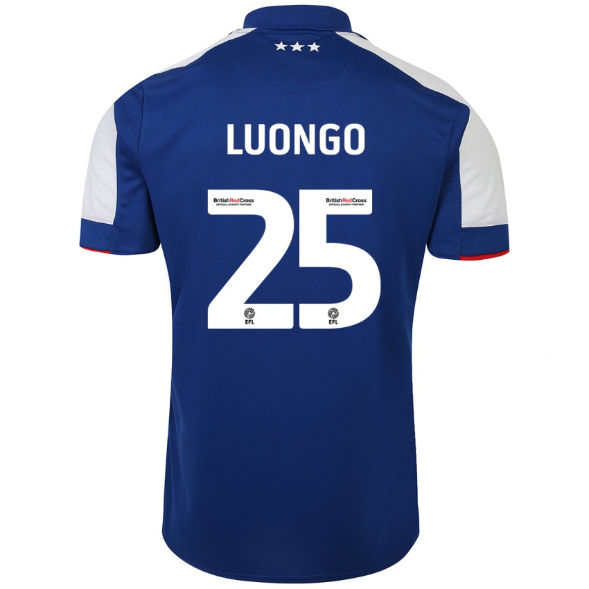 Mænd Massimo Luongo #25 Blå Hjemmebane Spillertrøjer 2023/24 Trøje T-Shirt