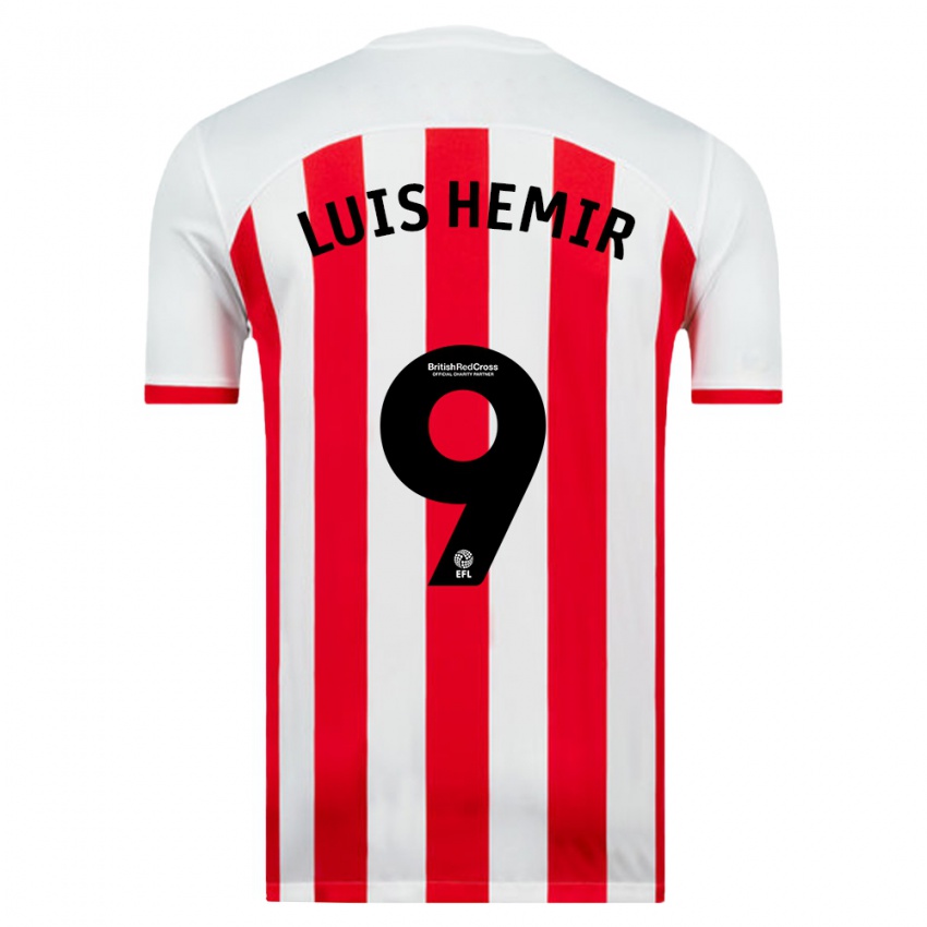 Mænd Luis Semedo #9 Hvid Hjemmebane Spillertrøjer 2023/24 Trøje T-Shirt