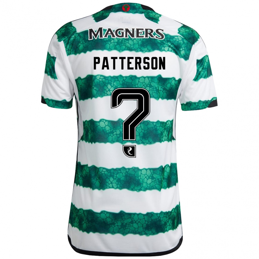 Mænd Cameron Patterson #0 Grøn Hjemmebane Spillertrøjer 2023/24 Trøje T-Shirt