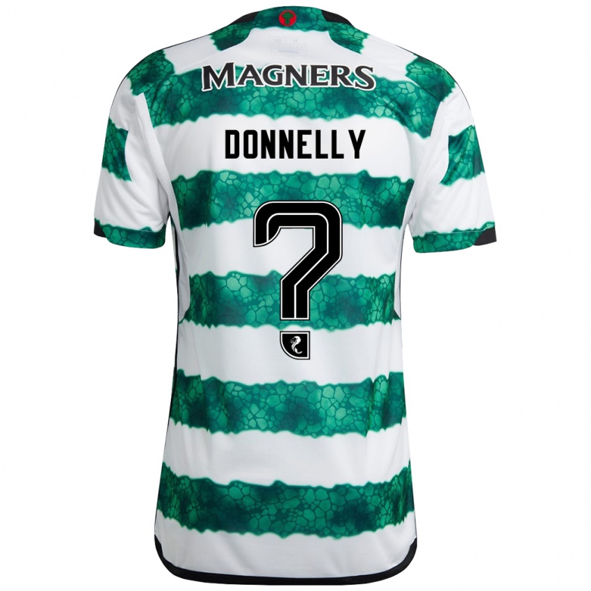 Mænd Jacob Donnelly #0 Grøn Hjemmebane Spillertrøjer 2023/24 Trøje T-Shirt