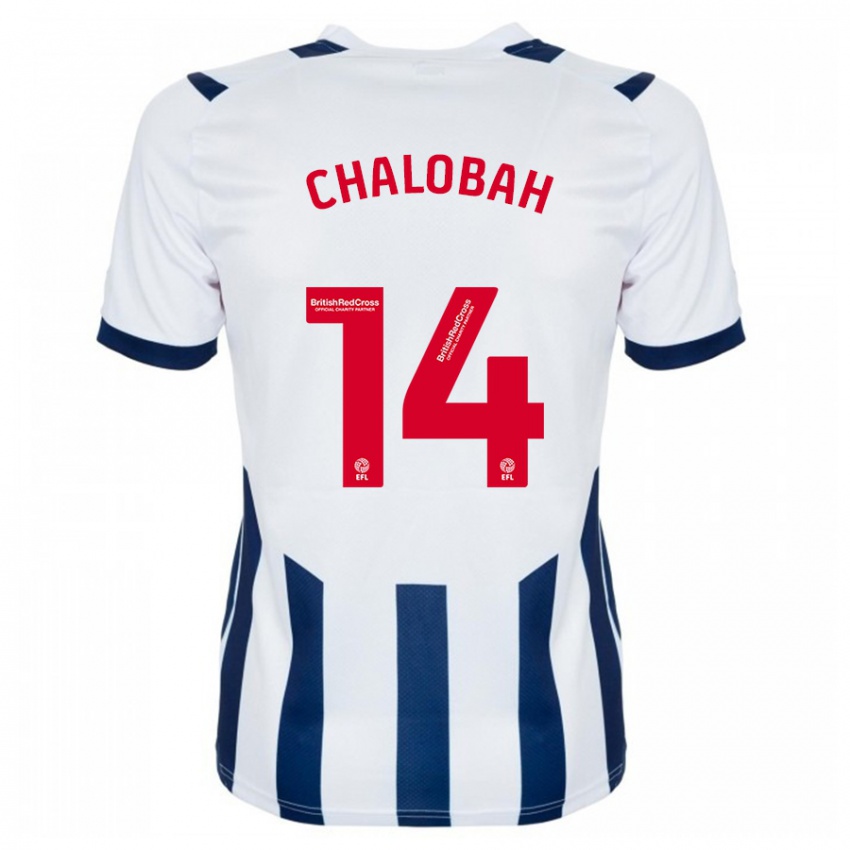 Mænd Nathaniel Chalobah #14 Hvid Hjemmebane Spillertrøjer 2023/24 Trøje T-Shirt