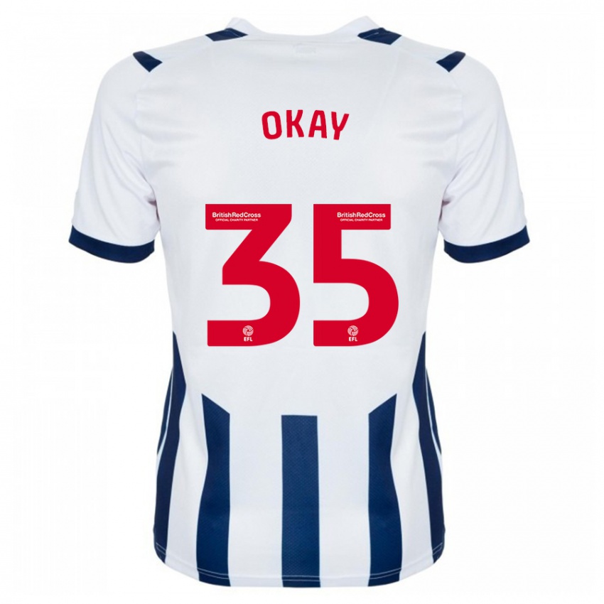 Mænd Okay Yokuslu #35 Hvid Hjemmebane Spillertrøjer 2023/24 Trøje T-Shirt