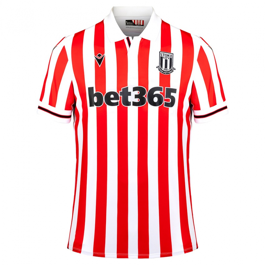 Mænd Ciaran Clark #26 Rød Hvid Hjemmebane Spillertrøjer 2023/24 Trøje T-Shirt