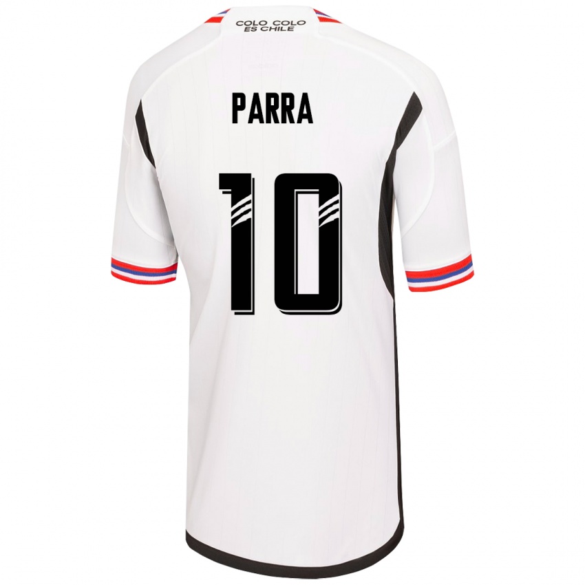 Mænd Pablo Parra #10 Hvid Hjemmebane Spillertrøjer 2023/24 Trøje T-Shirt