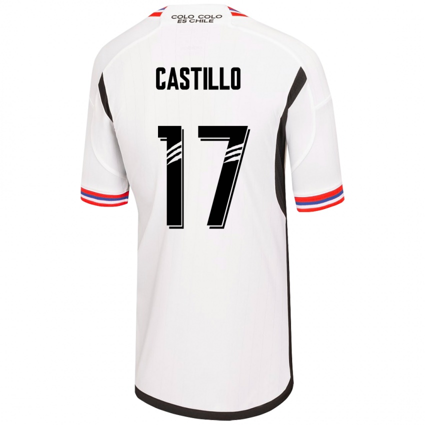Mænd Fabián Castillo #17 Hvid Hjemmebane Spillertrøjer 2023/24 Trøje T-Shirt