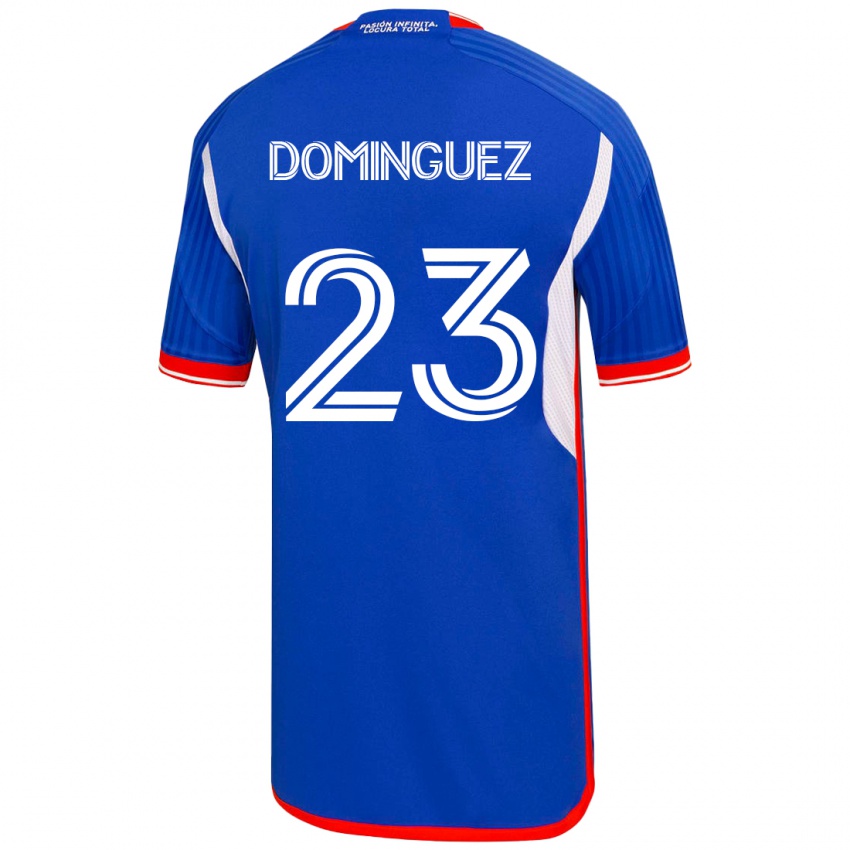 Mænd Nery Dominguez #23 Blå Hjemmebane Spillertrøjer 2023/24 Trøje T-Shirt