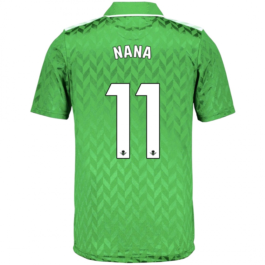 Mænd Nuria Ligero Fernández #11 Grøn Udebane Spillertrøjer 2023/24 Trøje T-Shirt