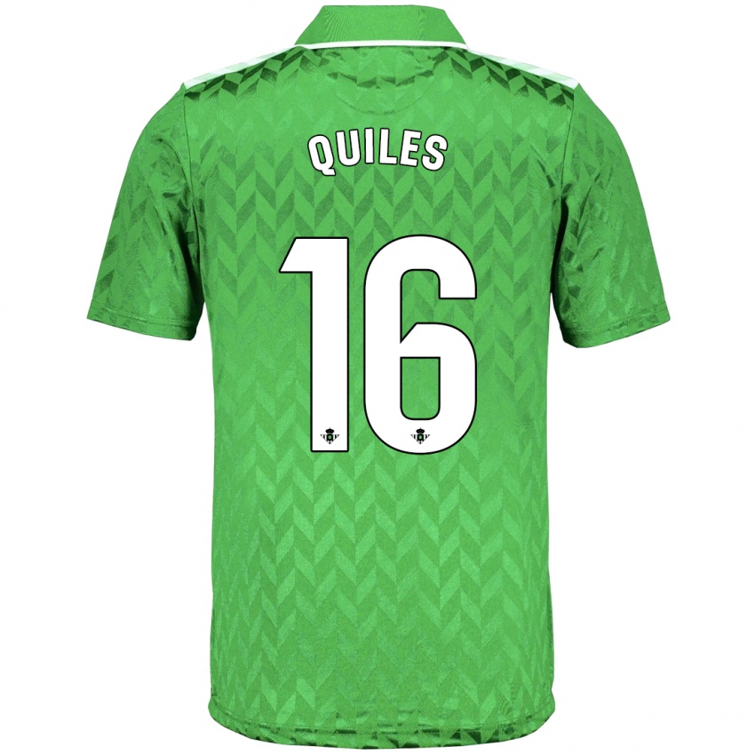 Mænd Violeta García Quiles #16 Grøn Udebane Spillertrøjer 2023/24 Trøje T-Shirt