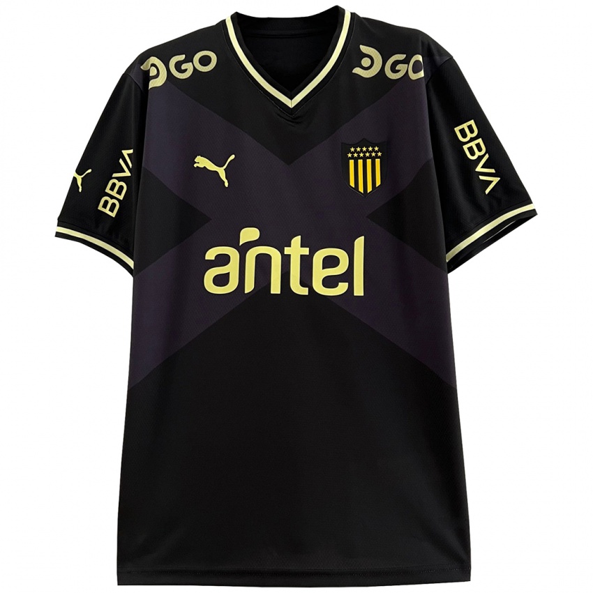 Mænd Ángel González #30 Sort Udebane Spillertrøjer 2023/24 Trøje T-Shirt