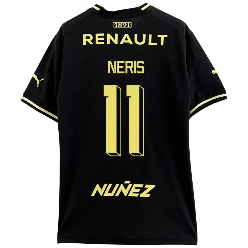 Mænd José Neris #11 Sort Udebane Spillertrøjer 2023/24 Trøje T-Shirt