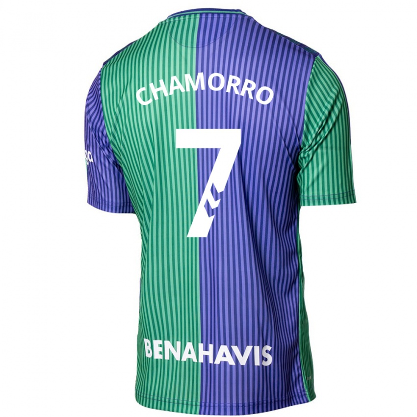 Mænd Alexis Chamorro #7 Grøn Blå Udebane Spillertrøjer 2023/24 Trøje T-Shirt