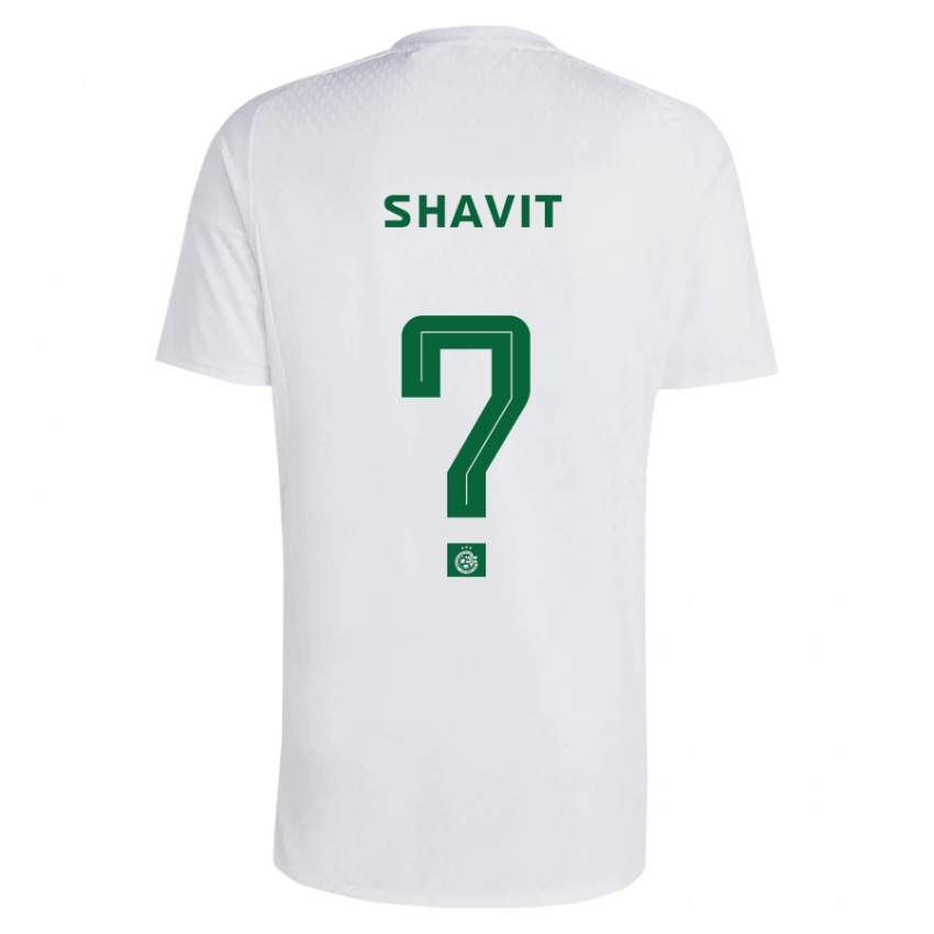 Mænd Noam Shavit #0 Grøn Blå Udebane Spillertrøjer 2023/24 Trøje T-Shirt