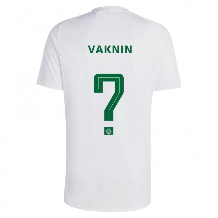 Mænd Raz Vaknin #0 Grøn Blå Udebane Spillertrøjer 2023/24 Trøje T-Shirt