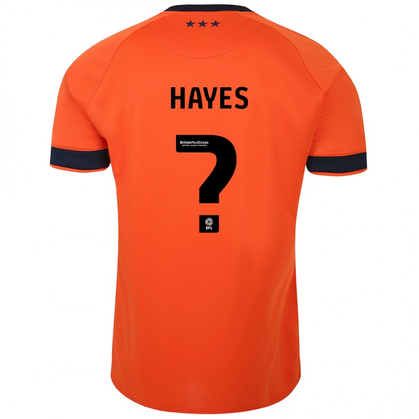 Mænd Nick Hayes #0 Appelsin Udebane Spillertrøjer 2023/24 Trøje T-Shirt