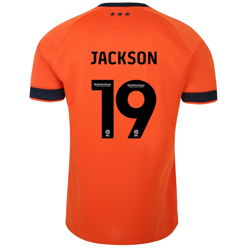 Mænd Kayden Jackson #19 Appelsin Udebane Spillertrøjer 2023/24 Trøje T-Shirt