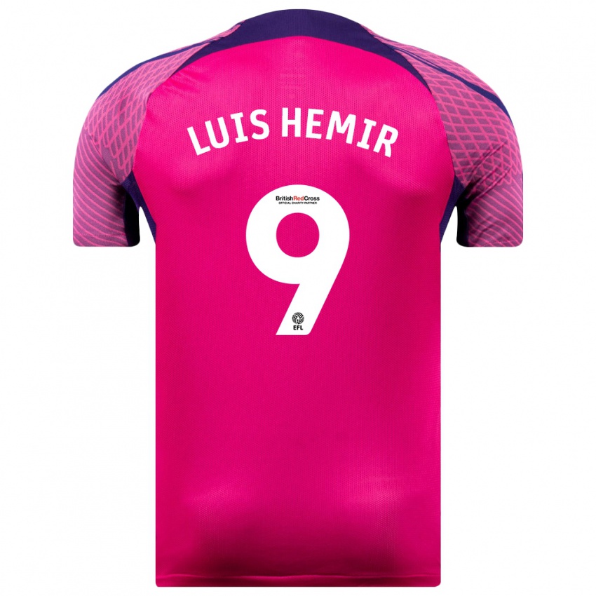 Mænd Luis Semedo #9 Lilla Udebane Spillertrøjer 2023/24 Trøje T-Shirt