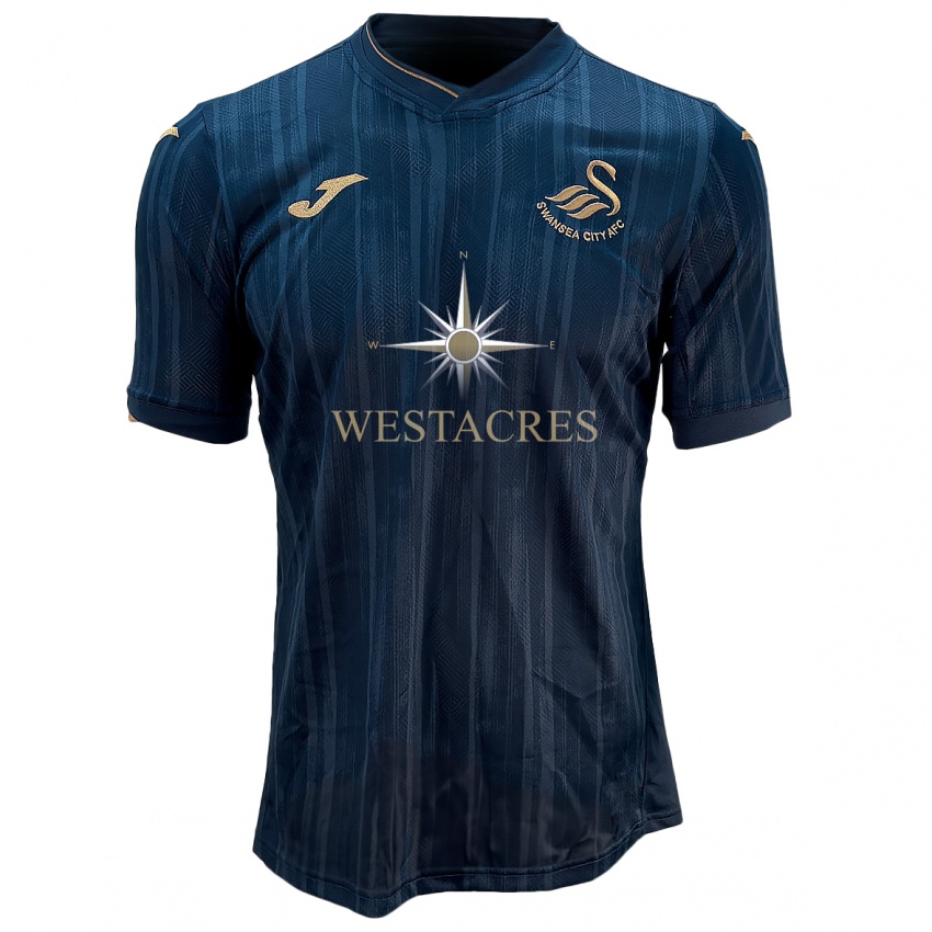 Mænd Thomas Woodward #0 Mørk Blågrøn Udebane Spillertrøjer 2023/24 Trøje T-Shirt