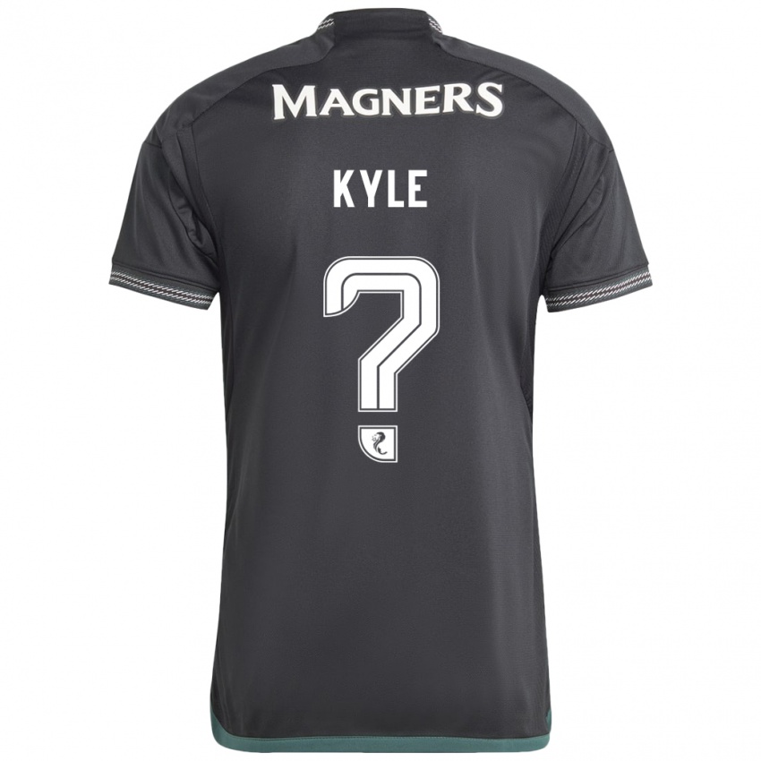 Mænd Andrew Kyle #0 Sort Udebane Spillertrøjer 2023/24 Trøje T-Shirt