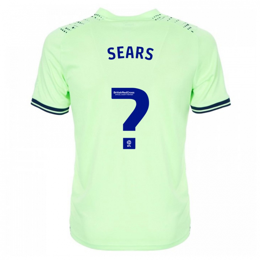 Mænd Cory Sears #0 Flåde Udebane Spillertrøjer 2023/24 Trøje T-Shirt