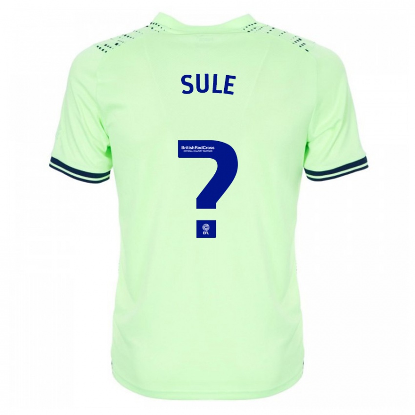 Mænd Eseosa Sule #0 Flåde Udebane Spillertrøjer 2023/24 Trøje T-Shirt