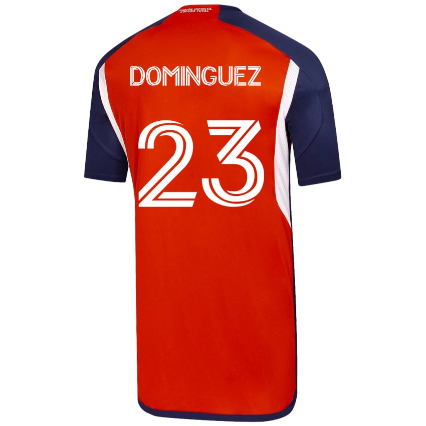 Mænd Nery Dominguez #23 Hvid Udebane Spillertrøjer 2023/24 Trøje T-Shirt