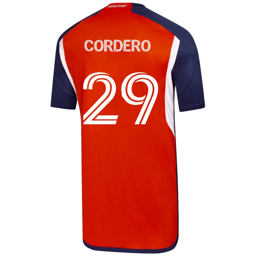 Mænd Renato Cordero #29 Hvid Udebane Spillertrøjer 2023/24 Trøje T-Shirt