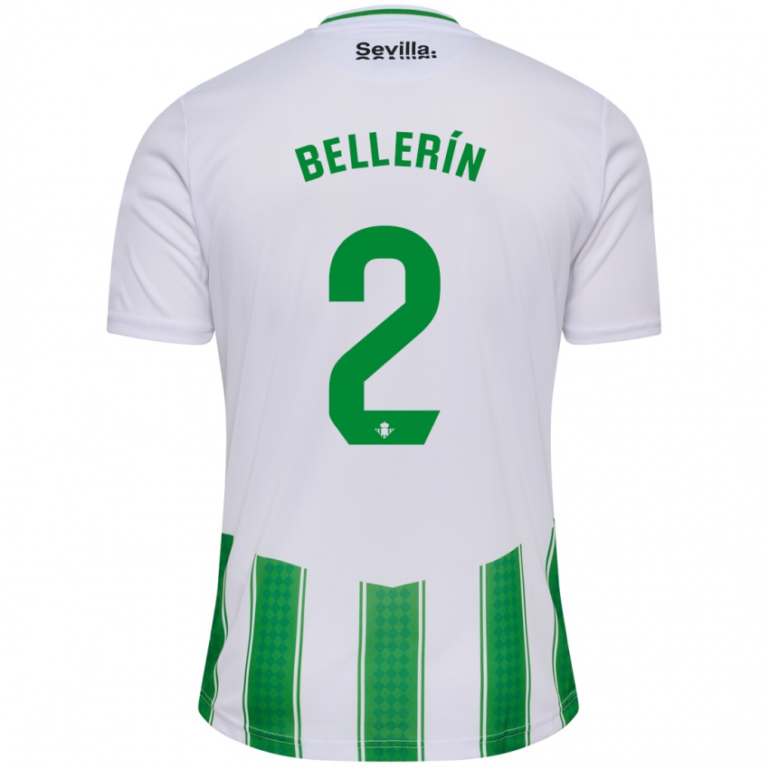 Kvinder Hector Bellerin #2 Hvid Hjemmebane Spillertrøjer 2023/24 Trøje T-Shirt