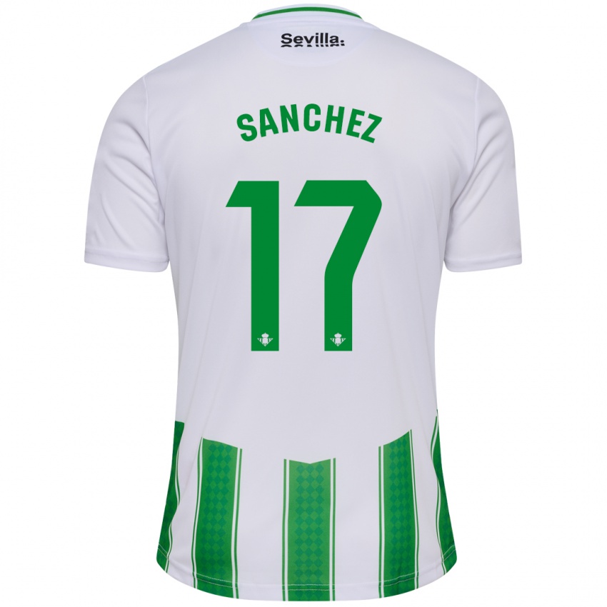 Kvinder Rodri Sanchez #17 Hvid Hjemmebane Spillertrøjer 2023/24 Trøje T-Shirt
