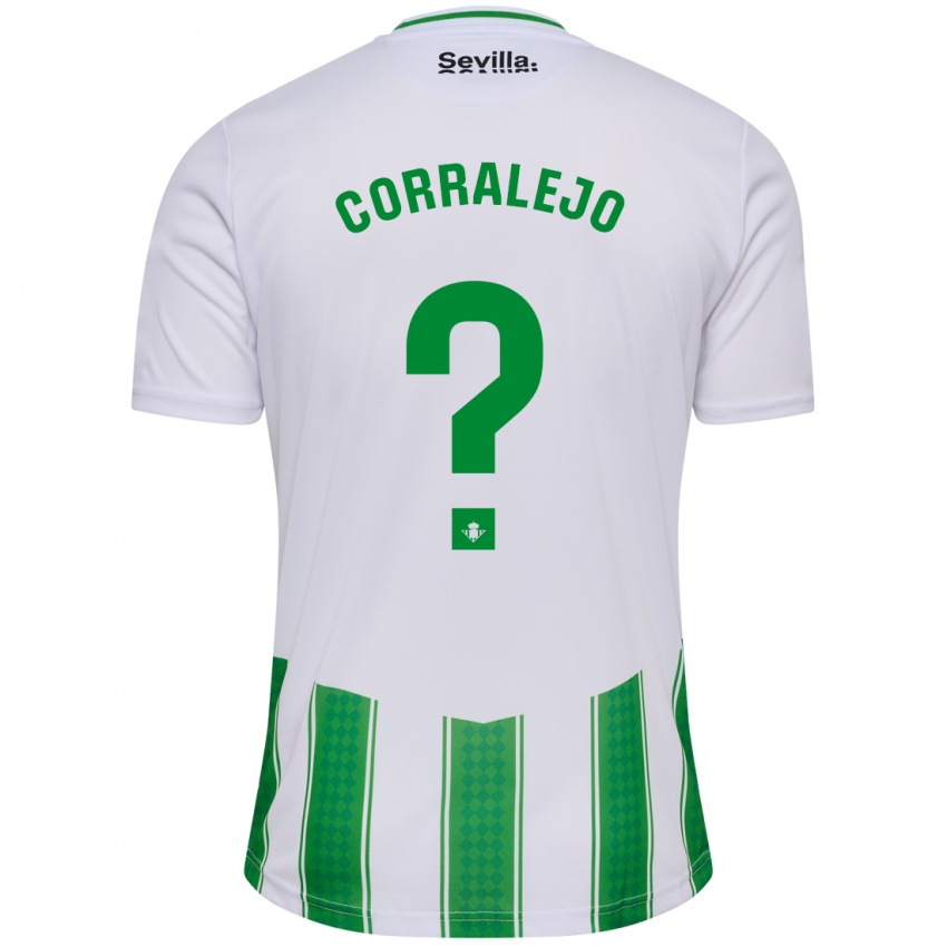 Kvinder Iván Corralejo #0 Hvid Hjemmebane Spillertrøjer 2023/24 Trøje T-Shirt